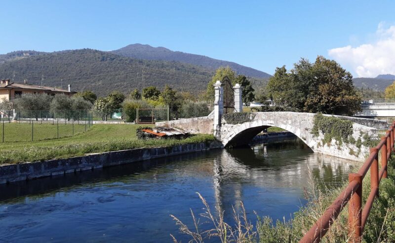 Lungo la ciclabile da Brescia a Salò