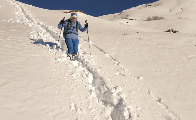 Escursione invernale al  Bivacco di Passo Bruffione