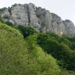 Le pareti calcaree del Mt. Carone